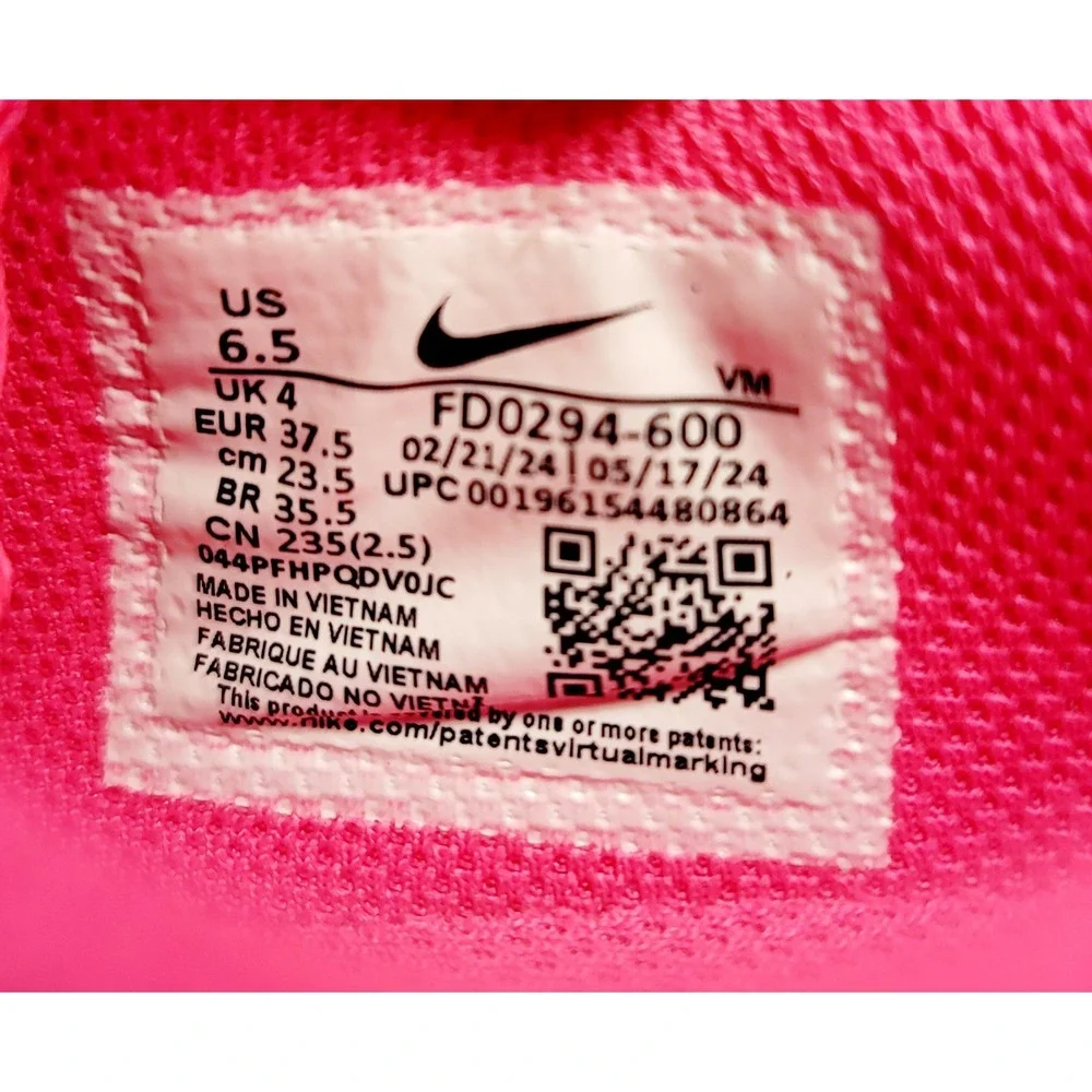 Nike Women's Air Max Excee Shoes‎ Sneakers Size 6.5 Hyper Pink White FD0294-600